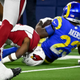 Cardinals’ safety Budda Baker moments before he was stretchered off the field.